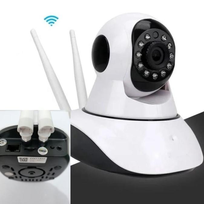Camera Ip Robot / Cctv Baby Cam / V380 With Lan