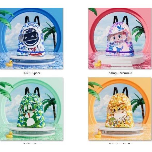 Spesial Tas Renang Anak Multifungsi Anti Air /Tas Renang Waterproof