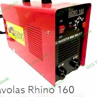 TRAVOLAS RHINO MMA 160 AMP MESIN LAS LISTRIK INVERTER