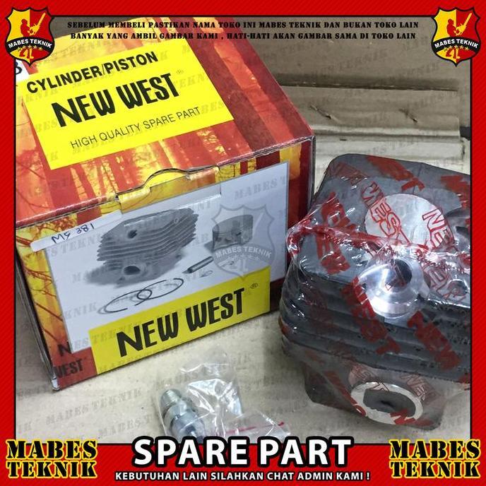 BLOK ASSY CYLINDER MS 381 NEWWEST / BLOK KOMPLIT CHAINSAW SENSO MS 381 Terlaris