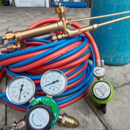 PAKET KOMPLIT BLENDER LAS POTONG + 3 MATA LAS + REGULATOR + SELANG