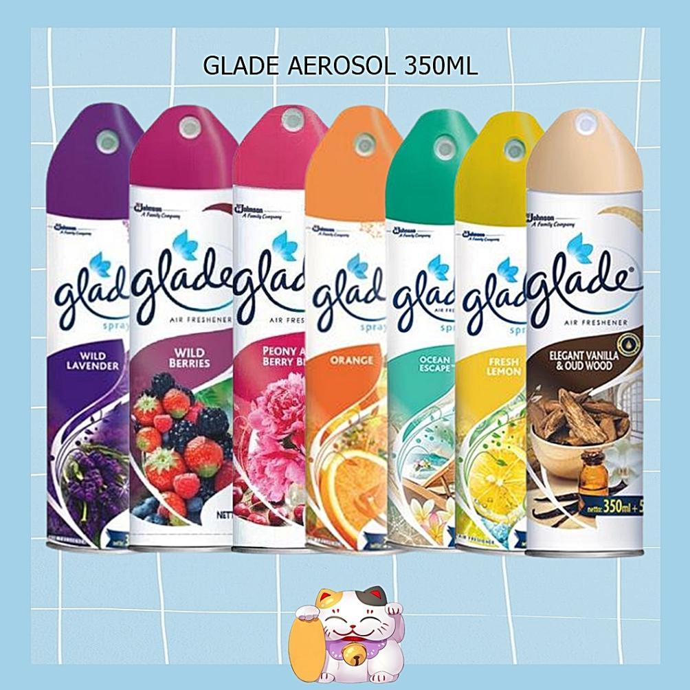 Glade Air Freshener Spray Aerosol 350ml / Glade Pengharum Ruangan