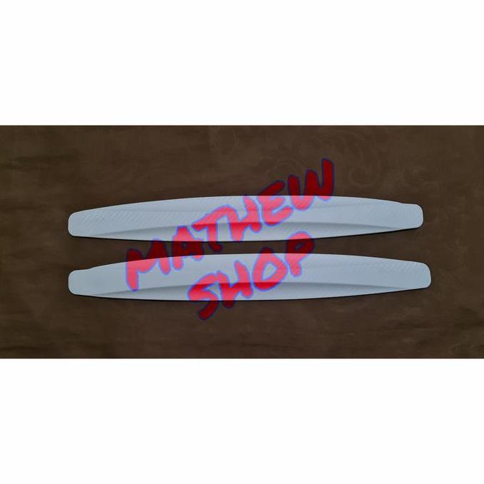 List Bumper Guard Putih Universal Mobil / Pelindung Sisi Sudut Bumper