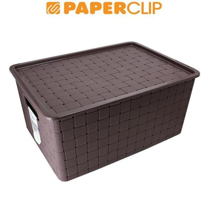 KERANJANG HAWAII BASKET 9252 DARK BROWN LUGANO