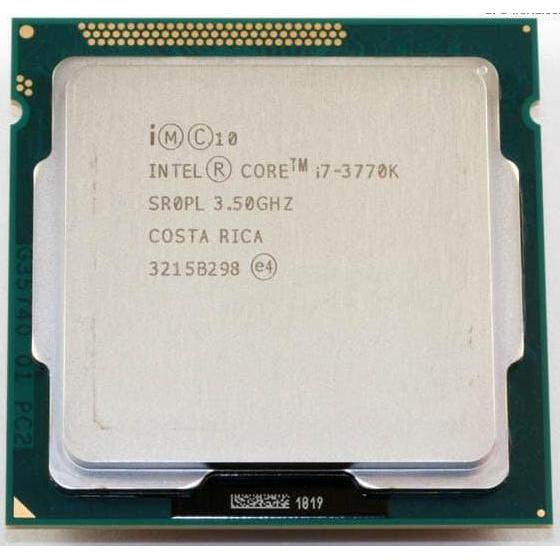 Processor Intel Core I7 3770K + Fan Ori 1155