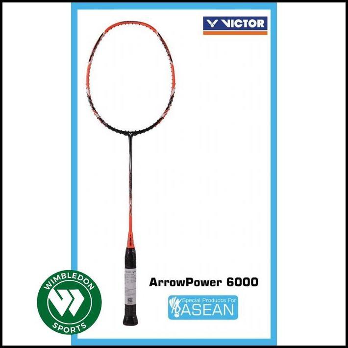 Raket Badminton Victor Arrow Power 6000 / Raket Victor AP 6000 *bonus* best seller