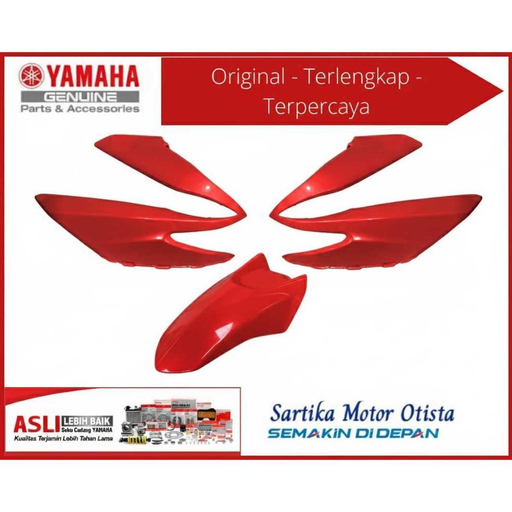 ORIGINAL Body Halus Bagian Depan Warna Merah Yamaha Aerox 155