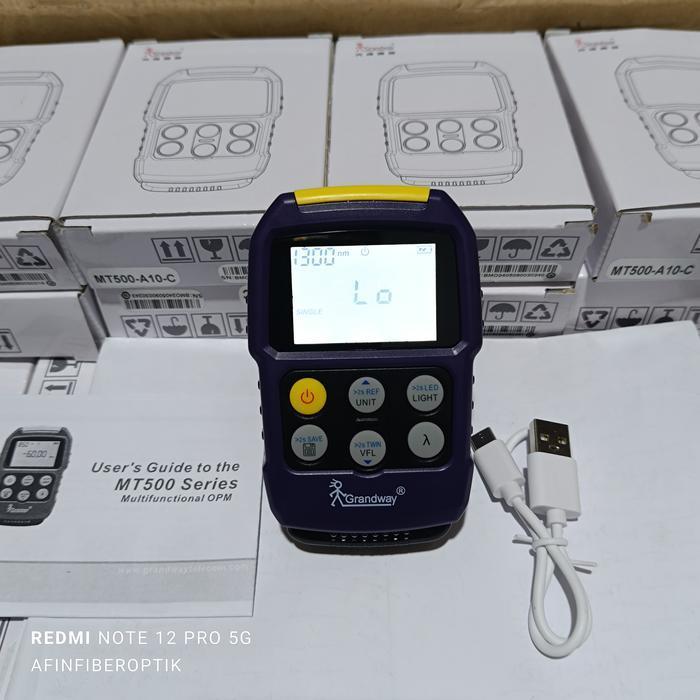 Opm Mini 3 In 1 Fiber Optik/Mini Opm Fiber Optik/Opm,Laser/Vfl,Senter Terbaru Best Quality 100% Orig