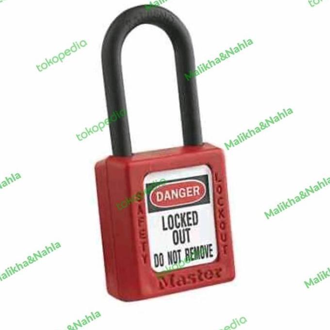 SAPPHIRE MASTER LOCK SAFETY LOTO 406 PADLOCK / Gembok