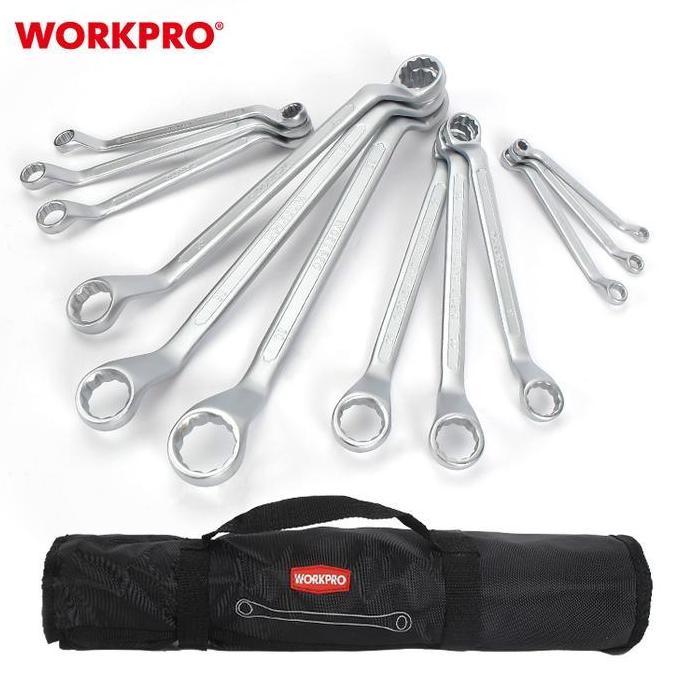 KEITH WORKPRO WP202510 12PcDoubleRingWrenchSet (Kunci Ring Set)