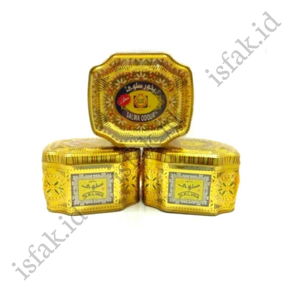 Bukhur Salwa Odour Surrati 100 Gram Buhur Zalwa Bukhur Kaleng Bakhoor Surati Asli