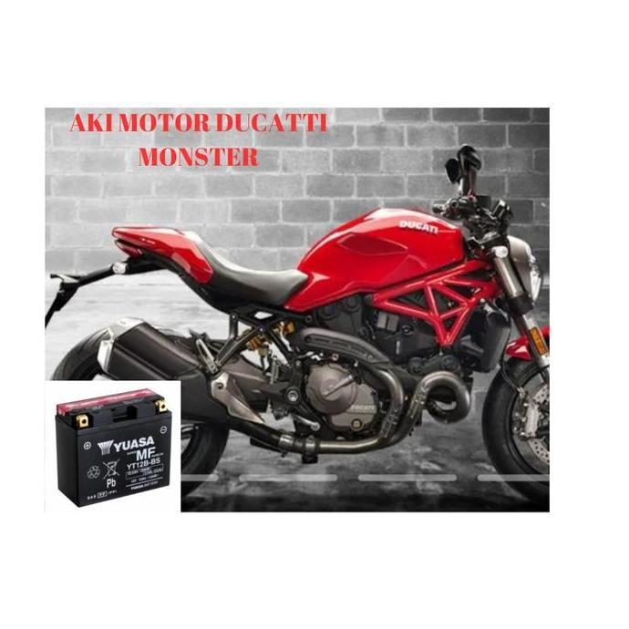 Aki Yt12B-Bs Yuasa Ducatti Monster