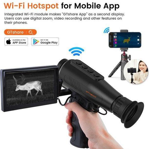 THERMAL MONOCULAR HAWKEYE AI15 AI THERMAL IMAGING MONOCULAR