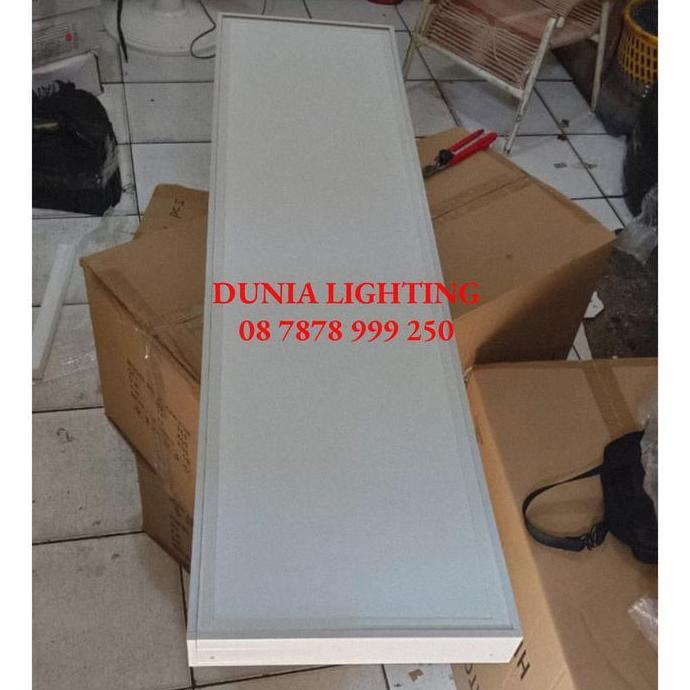 Promo LAMPU LED PANEL OUTBOW 30X120 LED PLAFON 30 X 120 Diskon