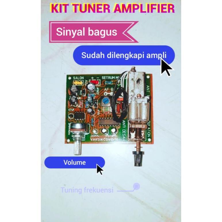 kit radio tuner FM amplifier