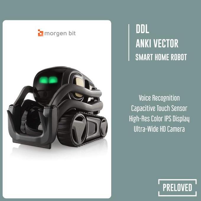 Anki Vector Robot by Anki DDL A Home Robot Who Hangs Out & Helps Out For facial recognition