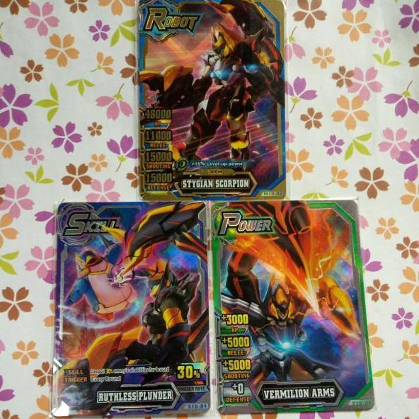 hero of robots gold set stygian scorpion BARU