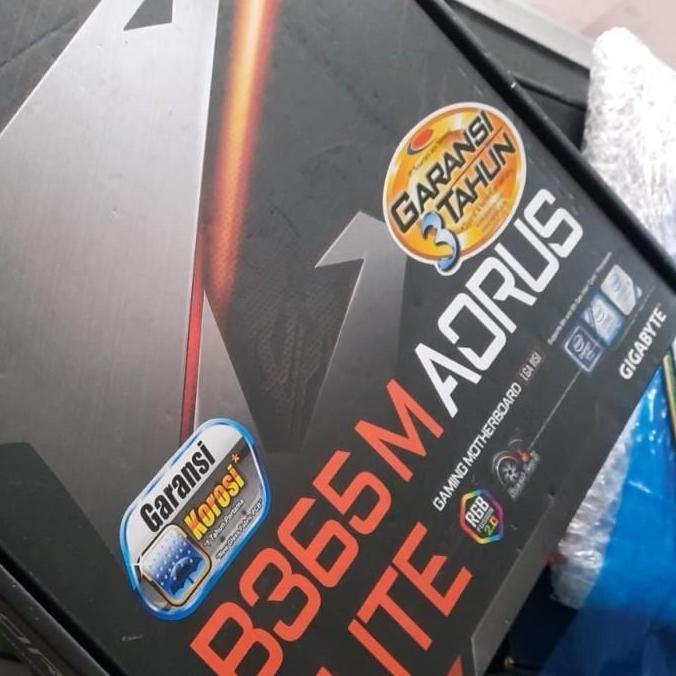 GABYTE B365M AORUS ELITE GAMING MOTHERBOARD COFFEELAKE 1151 GEN 8 9