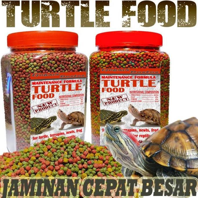 kura kura air brazil res damer bulus turtle Makanan pakan pelet brazil