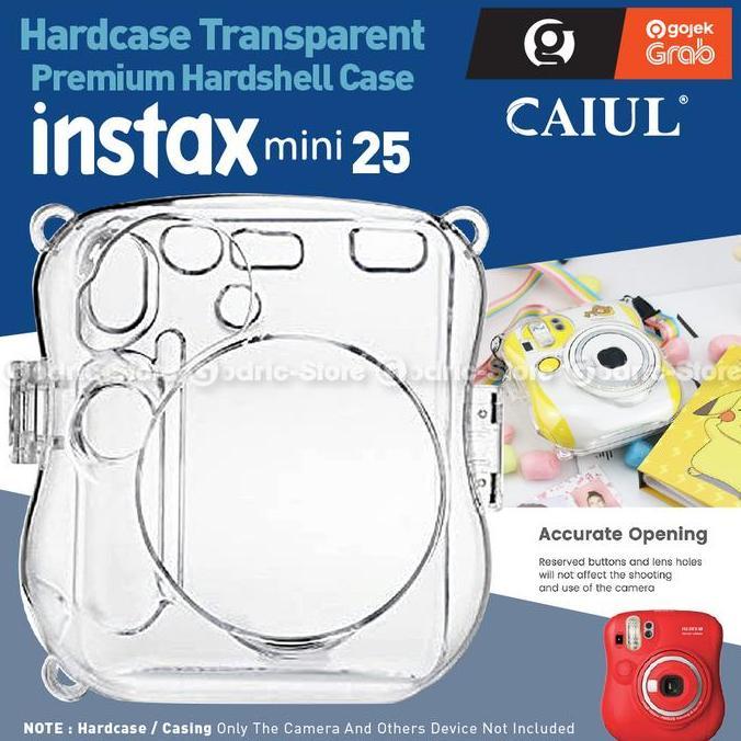 Fujifilm Instax 25s Hardcase - Transparent (Bening)