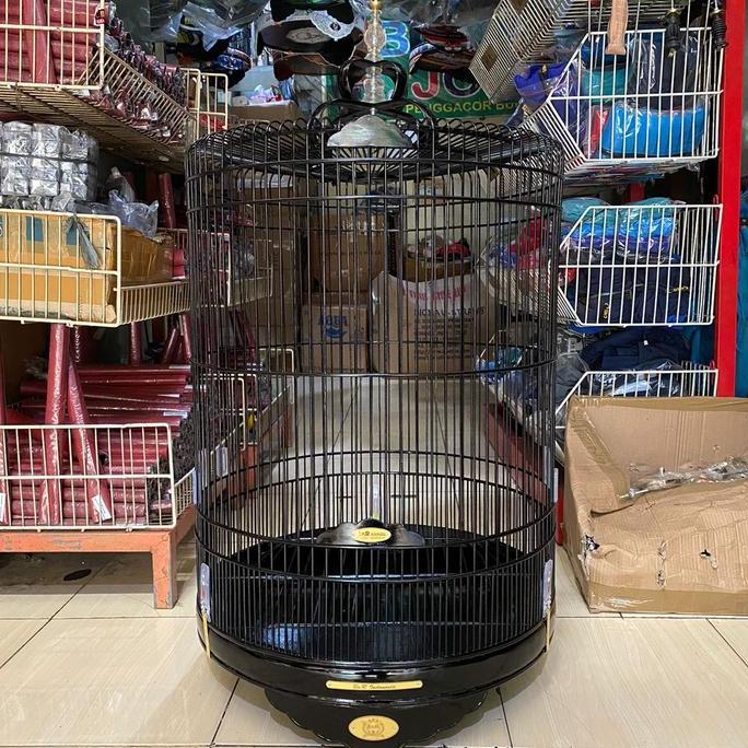 Sangkar Kandang Murai Bnr Black New Reborn Bambu No 1 Dan 2