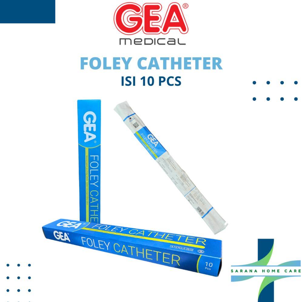 GEA Foley Catheter 2 Way / Selang Kecing / Selang Urine / folley catheter / foli kateter