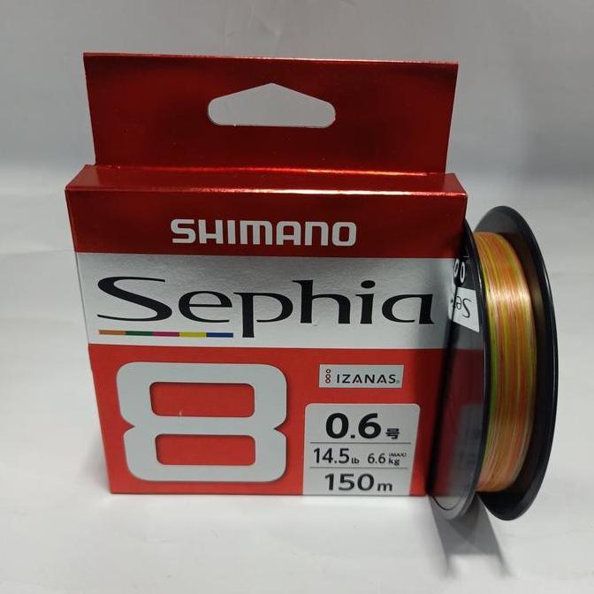 BEBAS ONGKIR - Senar pe Shimano Sephia 0.6 150m
