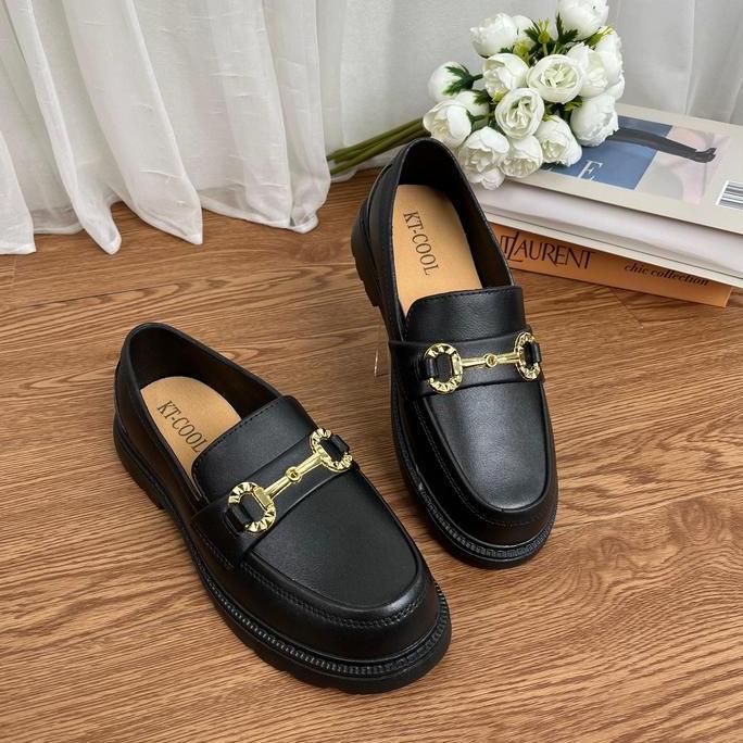Bekor.sahdiyah - Porto Sandal Slop Wanita Docmart Hitam Sepatu Kerja Viral PortoLady
