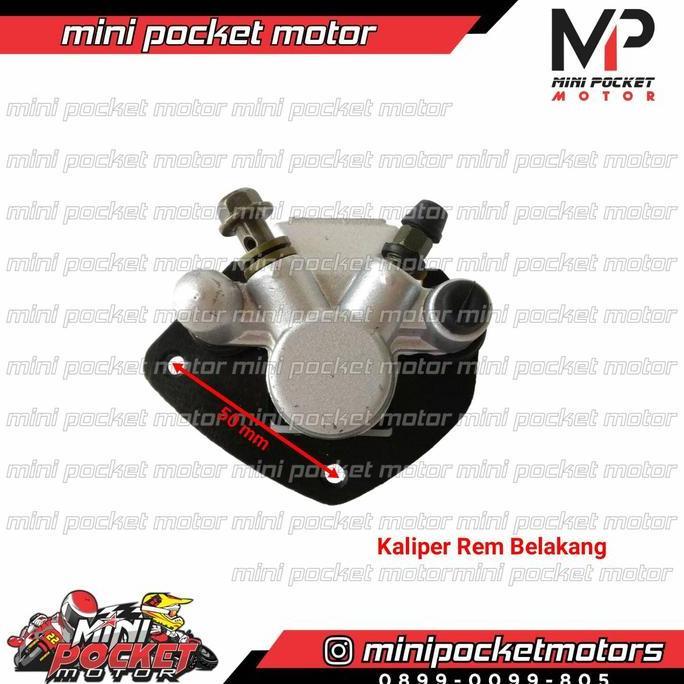 Kaliper Rem Belakang Motor Mini Trail NRG SE Gazgas GX 50 Universal
