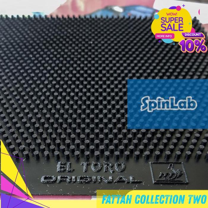 KARET PINGPONG TENIS MEJA BINTIK JAHANAM EL TORO BY FATTASH COLLECTION TWO
