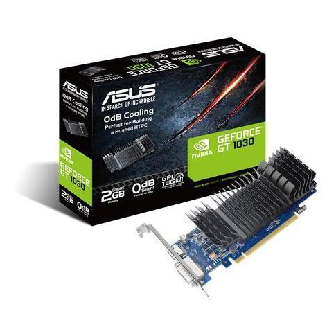 VGA ASUS GT 1030 2GB Silent DDR5 - GT1030-SL-2G-BRK