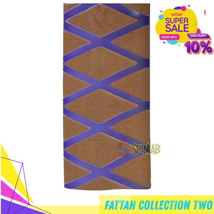 HAND GRIP SLEEVE BET PINGPONG TENIS MEJA X - BROWN PURPLE BY FATTASH COLLECTION TWO