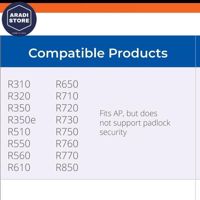 Ruckus Secure Mounting Bracket R310, R500, R510, R600, R610, R710