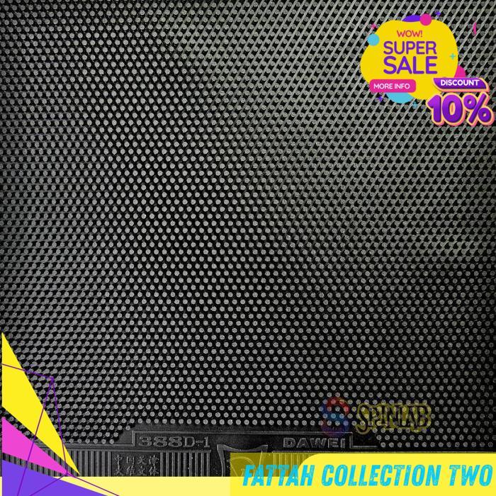 DAWEI 388D-1 D-1 KING QUATTRO OX | KARET PINGPONG TENIS MEJA BINTIK BY FATTASH COLLECTION TWO