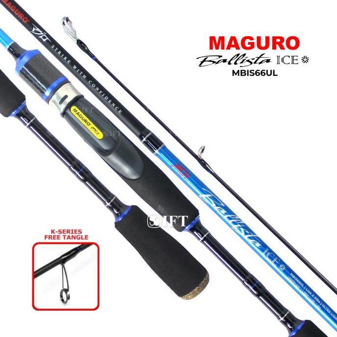 Joran UL MAGURO BALLISTA FLAME - ICE | 2-6 lbs | Ultralight Casting
