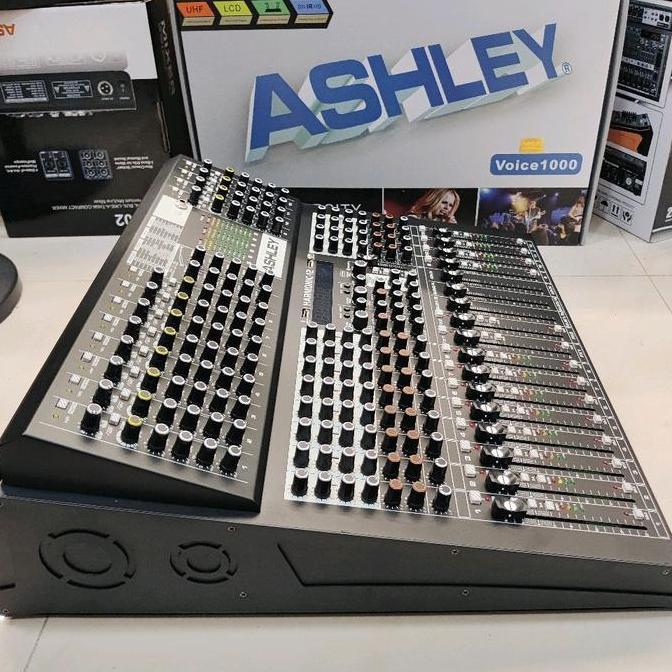 MIXER AUDIO ASHLEY HARMONIC12 HARMONIC 12 DOUBLE EFFECT FX 2