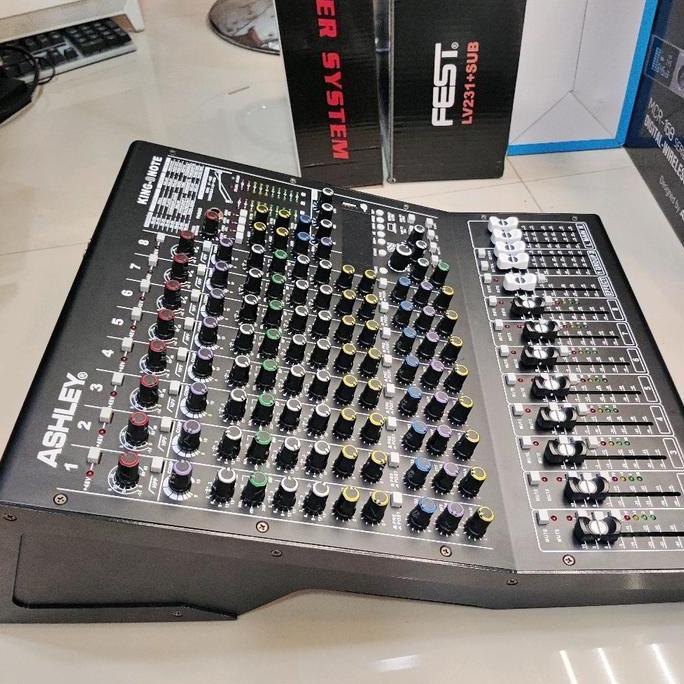 MIXER AUDIO ASHLEY KING8NOTE KING 8 NOTE 8channel
