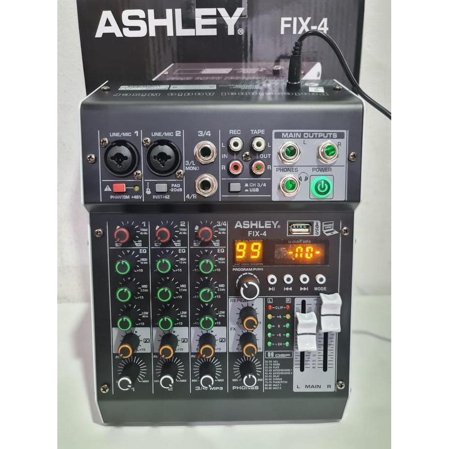 MIXER AUDIO ASHLEY FIX4 FIX 4 ORINAL