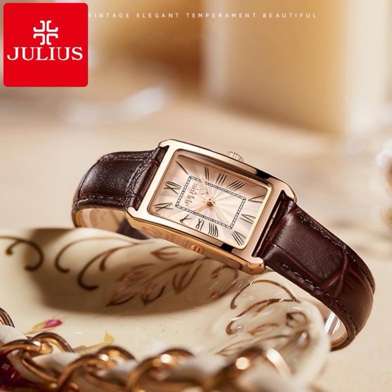 Jam tangan wanita Julius JA-1338 original klasik elegan Korea Jam Tangan