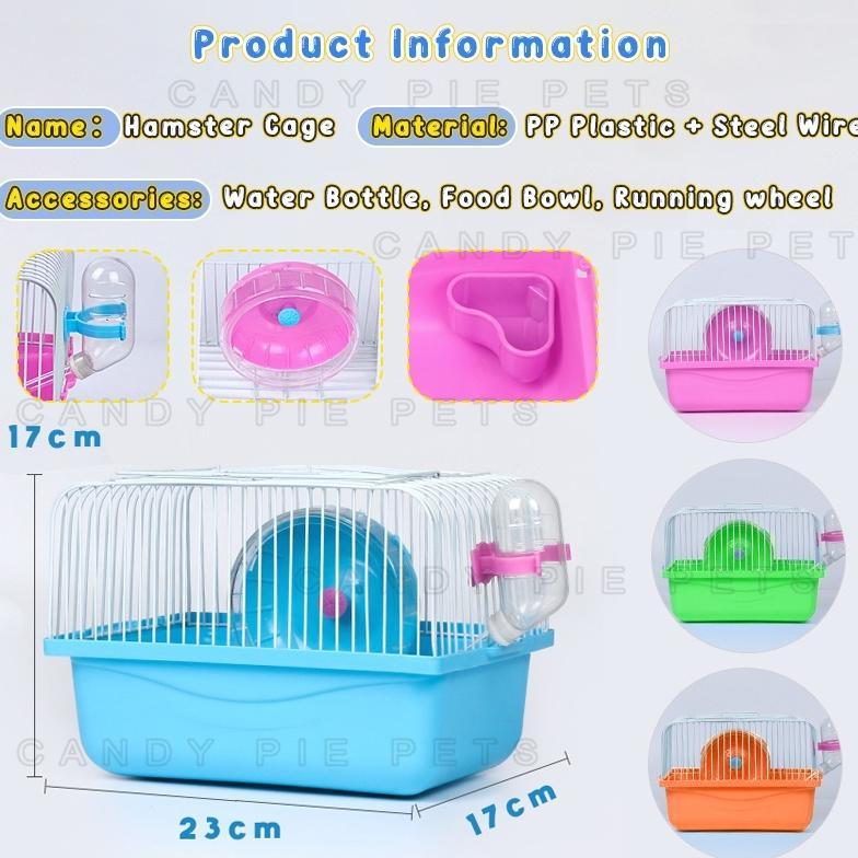 Terlaris 1 Set Rumah Hamster Kandang Hamster Akrilik Besar Kandang Sugar Glider Marmut