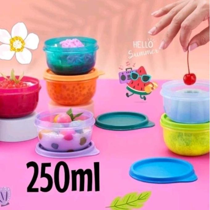 Kiddie bowl isi 6 tupperware mangkok