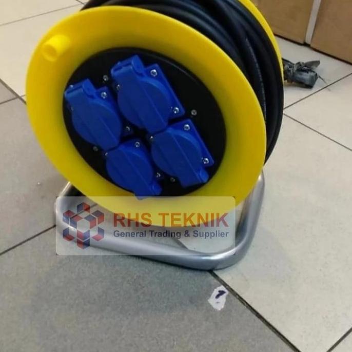 Promo Kabel roll stopkontak 3 x 2.5mm 15M SNI IP44 Diskon