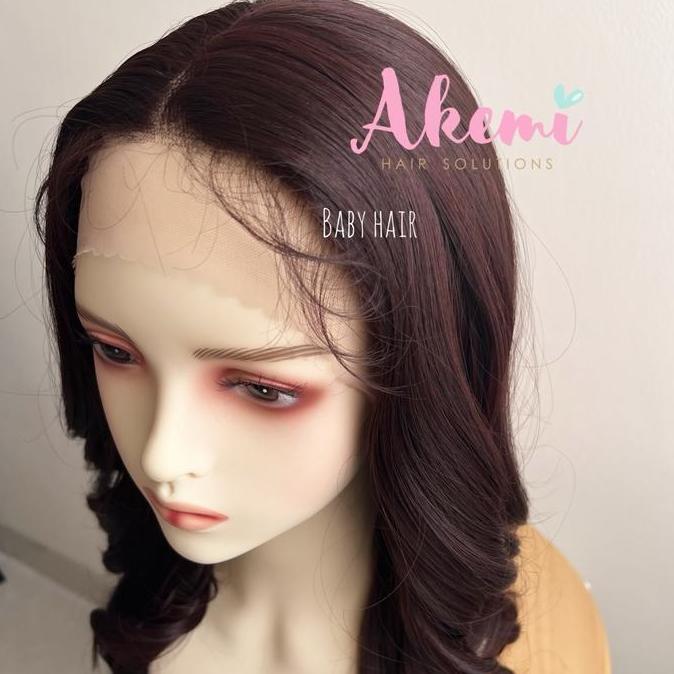 [Akemi Hair] - Lace Front Wig Akemi - Curly Keriting 55Cm
