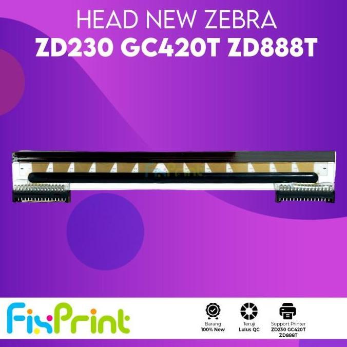 Printhead Thermal Printer Zebra GT 820 ZD220T ZD888T ZD230 GC 420T Print Head Barcode Printer Zebra 