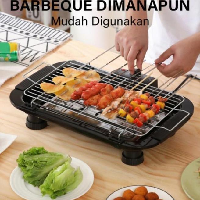 Electric Bare Grill Panggangan Pemanggang Listrik Portable Bbq
