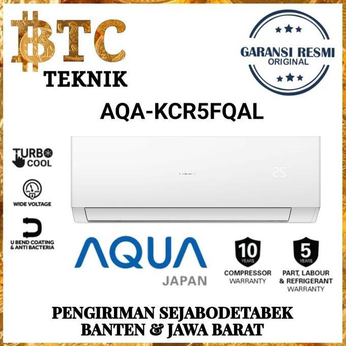 Terlaris Ac Aqua Split 1/2 Pk Promo Termurah  / Ac Aqua Sanyo 0.5 Pk