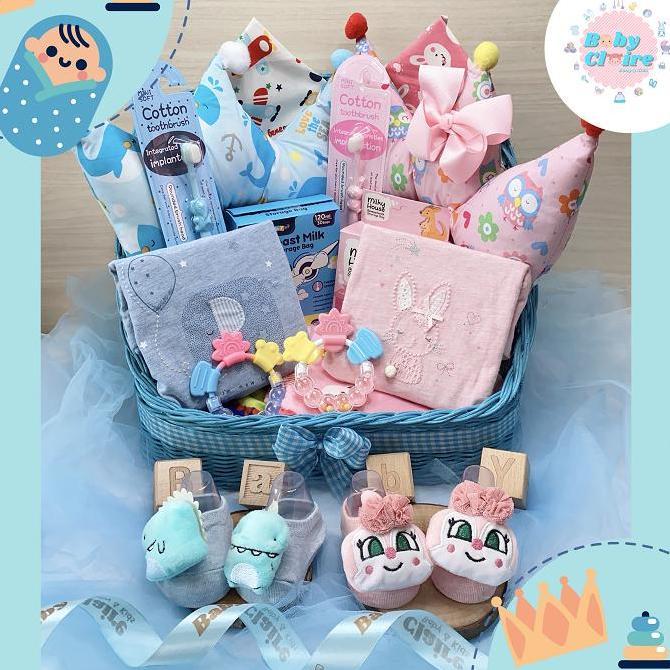 Mothercare kado lahiran bayi kembar laki-laki&perempuan,Hampers baby