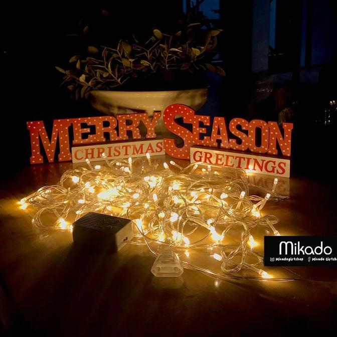 Lampu Pohon Natal Led Musik / Christmas Musical Led Lights