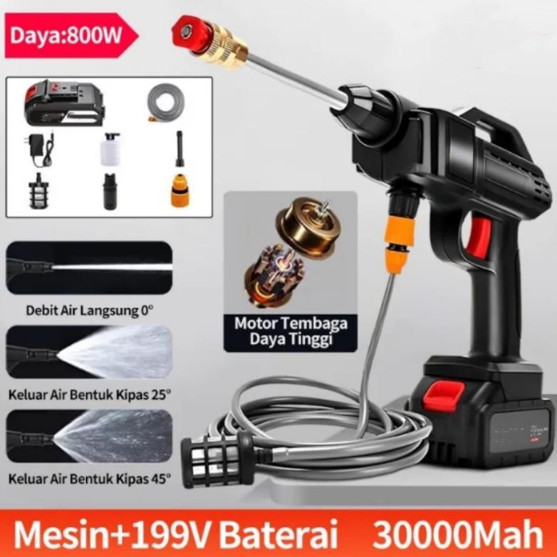 Mesin Cuci Mobil Jet Cleaner Mesin Cuci Mobil dan Motor Mini Portable Termurahm semprotan cuci motor