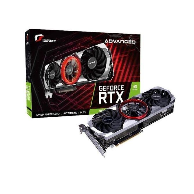 TERMURAH - VGA Colorful iGame GeForce RTX 3060 Ti Advanced OC LHR-V